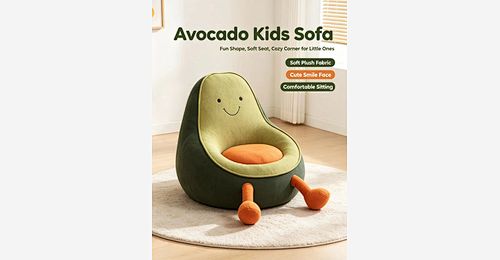 Avocado Shaped Lui Bank – Shredded Foam Filled Extendable Floor Lounger - Model MJ-FF017 | Mingjin Zitzak China