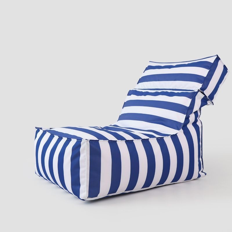 Opvouwbare Beach Zitzak - Blue - Folded Beach Zitzak Chair Fabrikant & fabriek in China