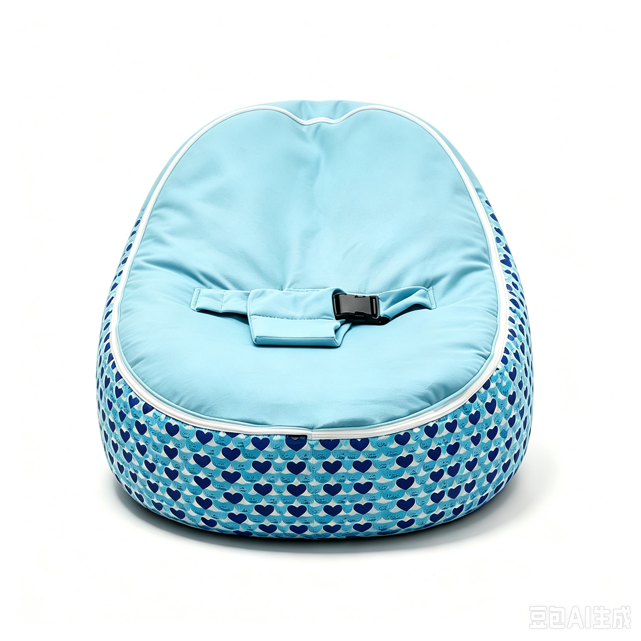 champagne babyboon tas ligbank detail 1 Champagne Baby Zitzak Ligstoel detail 1