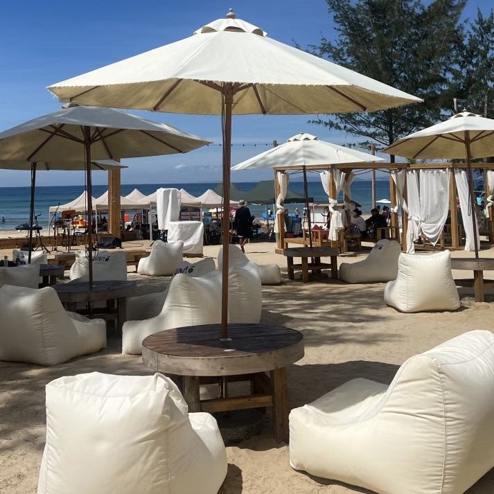 Kinderen Stripe Zitzak Stoel No.2 detail 5
