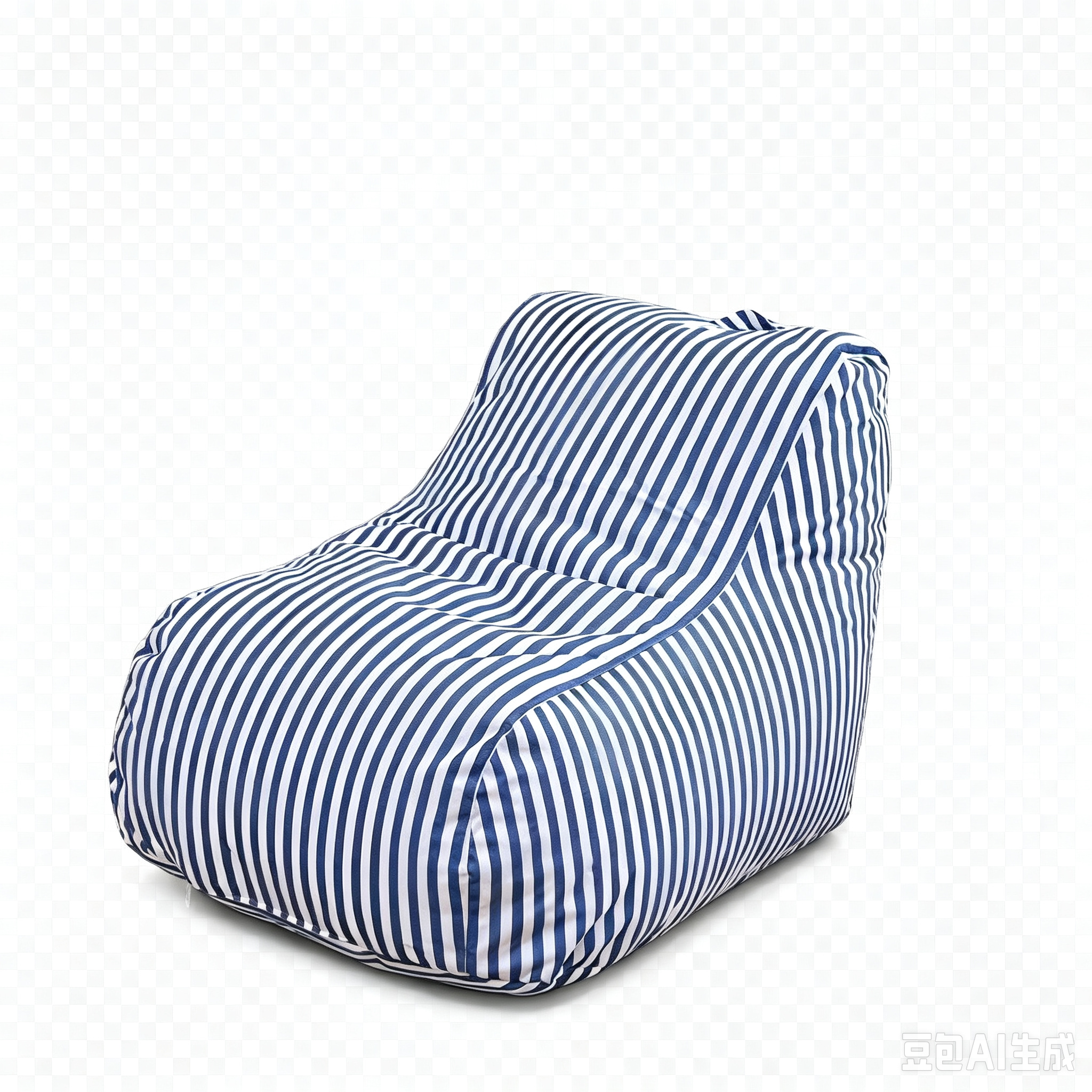 Kinderen Stripe Zitzak Stoel No.5 detail 1