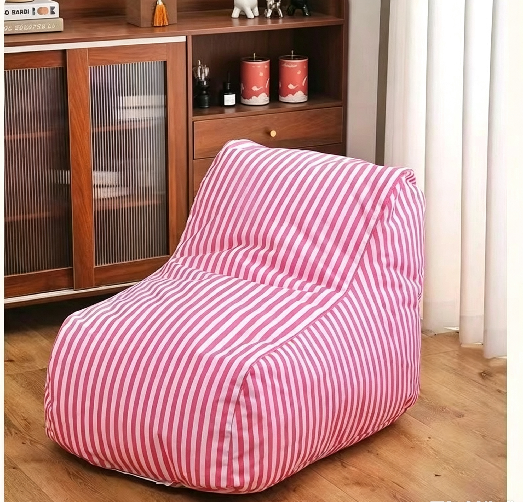 Kinderen Stripe Zitzak Chair No.6 - Kinderen Zitzak Chair Fabrikant & fabriek in China