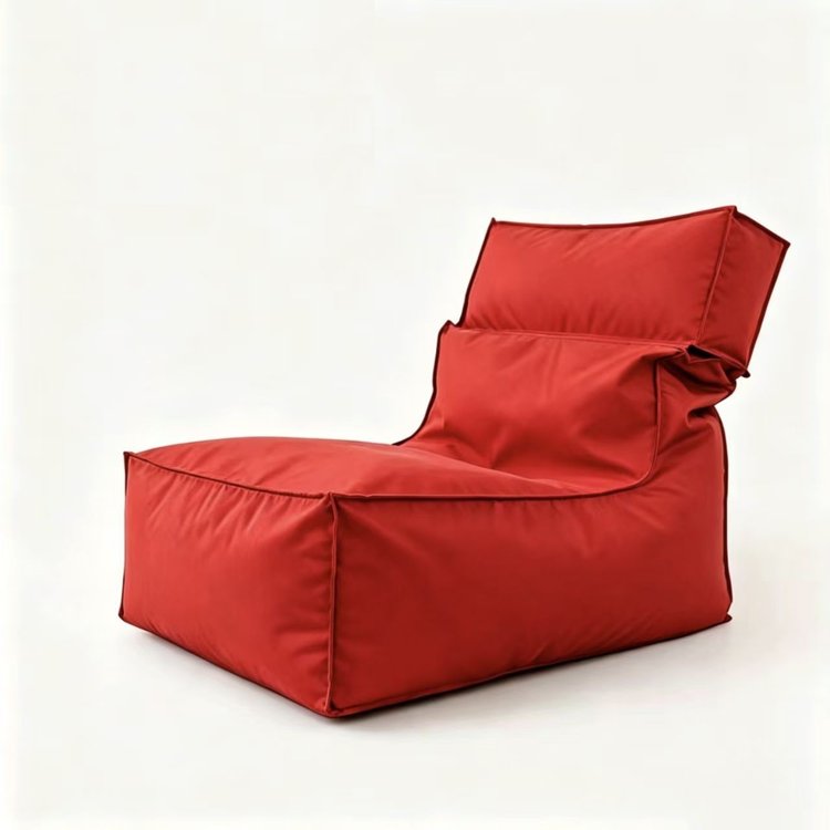 Red Folded Beach Zitzak Chair - Folded Beach Zitzak Chair Fabrikant & fabriek in China