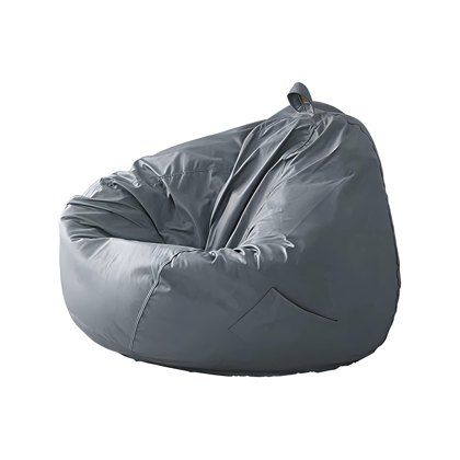 Charcoal Tear Drop Zitzak Sofa - Zitzak Chair Cover Fabrikant & fabriek in China